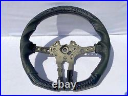 Carbon Nappa Leather D Shape Flat Steering Wheel Bmw F20 F22 F30 F32 M2 M3 M4