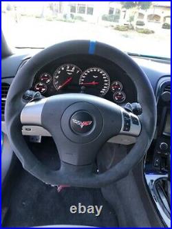 Corvette C6 Custom Steering Wheel Customized 2006-2013 Flat Bottom D Shaped ZR1