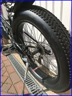 Coyote Fatman Adult Fat Bike 26 Wheel matt Black Upgraded