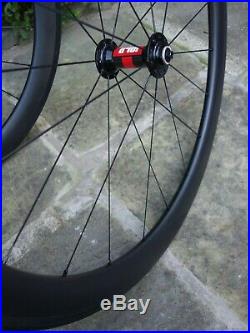 Custom 50mm Aero Carbon Wheels / DT Swiss / 11s / Tubeless / Matt Black / 1530g