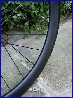 Custom 50mm Aero Carbon Wheels / DT Swiss / 11s / Tubeless / Matt Black / 1530g