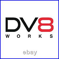 DV8 Works Edge Matte Black Alloy Wheel 20 set of 4 VW Amarok, JEEP, Navara