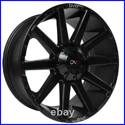 DV8 Works Vortex Black Alloy Wheel 20x9 set of 4 Amarok, JEEP, Navara, Ranger