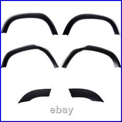 Defender Wheel Arches Matte Black Fender Flare Trims 110 L663 For Land Rover 20+