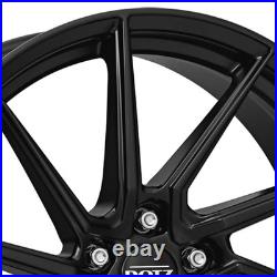 Dotz Spa black wheels 7.5Jx17 ET48 5x112 for Seat Alhambra Altea Ateca Leon Tole