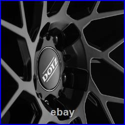 Dotz Tanaka black wheels 10.0Jx20 ET40 5x112 for BMW 2 3 4 5 6 7 8 X3 X4 Z4 rim