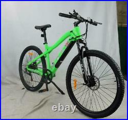 Electric Mountain Bike E Bike 27.5 Wheels Front Suspension + Mak Aluminium Frame