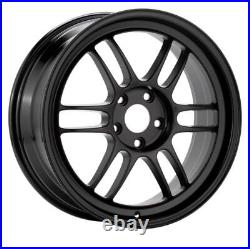 Enkei RPF1 18x10.5 5x114.3 15mm Offset 73mm Bore Matte Black Wheel G35/350z 379
