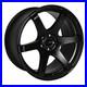 Enkei T6S 18x9.5 45mm Offset 5x100 Bolt Pattern 72.6 Bore Matte Black Wheel
