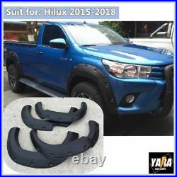 Fender Flare Wheel Arch For Toyota Hilux 2015-2018 SR5 Pocket Style Matte Black