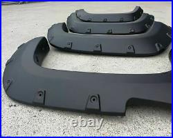 Fender Flares Wheel Arch For 2010-2020 Volkwagen Amarok Pocket Style Matt black