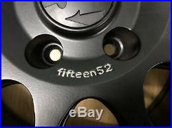 Fifteen52 Formula GT Matt Black Alloy Wheels 9.5 & 11x19 BMW 5x120 Staggered