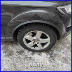 Fits Audi Q7 SQ7 RSQ7 SUV 2006-15 Matte Black Wheel Well Arch Trim Fender Flares