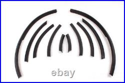 Fits Audi Q7 SQ7 RSQ7 SUV 2006-15 Matte Black Wheel Well Arch Trim Fender Flares