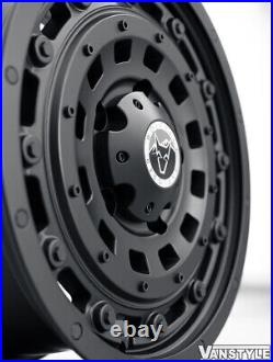 Fits Ford Custom 12-18 Wolfrace Overland 18 Matte Black Wheel Tyre 5x160 235/55