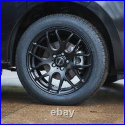 Fits Nissan Nv300 2016 Matte Black Calibre Exile-r Load Rated 18 Alloy Wheel