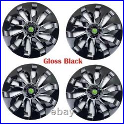 Fits Tesla Model 3 Wheel Cover Hubcaps Rim Cover 18 Inch Matte Black 2017-2023