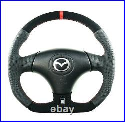 Flat Bottom Mazda Mazdaspeed Mx5 Miata Custom D Shaped Steering Wheel