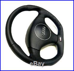 Flat Bottom Steering Wheel A4 S4 (b6) Genuine New S4 Badge! R8 Style
