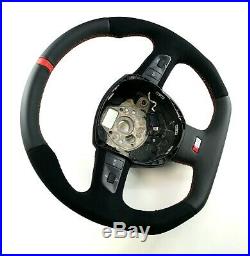 Flat Bottom Steering Wheel Audi A5 S5 Rs5 Alcantara And Perforated Leather