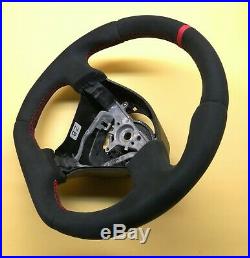 Flat Bottom Steering Wheel Subaru Impreza Gd Wrx Sti! D Shape Leather Alcantara