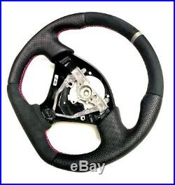 Flat Bottom Steering Wheel Subaru Impreza Gd Wrx Sti Leather + Alcantara Stripe