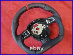 Flat bottom steering wheel with paddles Audi A3, S3, RS3, A4, S4, RS4, A5, S5