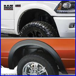 For 2010-2018 Dodge Ram 2500/3500 4pcs Factory Style Matte Wheel Fender Flares