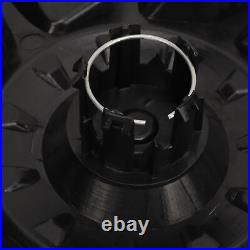 For 4pcs 18in Wheel Hubcap Matte Black Stylish Look For Model 3 2017 To