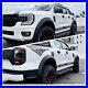 For ALL-NEW Ford Ranger 2023 Sport Wide Wheel Arch Kit Fender Flares Matte Black