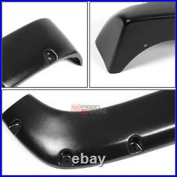 For Chevy/gmc C/k Yukon/suburban Matte Black Wheel Fender Flares Tire Protection