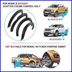 For Ford Ranger 2015-2023 Wheel Arches Kit 4'' Fender Flares T8 Wildtrak Limited