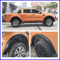 For Ford Ranger 2015-2023 Wheel Arches Kit 4'' Fender Flares T8 Wildtrak Limited