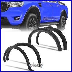 For Ford Ranger 2016-2018 T7 Wildtrak Wheel Arch Kit Matte Black Fender Flares