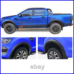 For Ford Ranger 2016-2018 T7 Wildtrak Wheel Arch Kit Matte Black Fender Flares