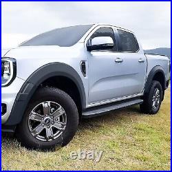 For Ford Ranger 2023+ XL XLT Wide Wheel Arches Extensions Body Kit Matte Black