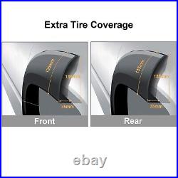 For Ford Ranger 2023+ XL XLT Wide Wheel Arches Extensions Body Kit Matte Black