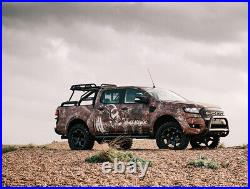 For Ford Ranger 6x139.7 Tomahawk Chinook 20 8.5j Matte Black Wheel & Yokohama