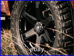 For Ford Ranger 6x139.7 Tomahawk Chinook 20 8.5j Matte Black Wheel & Yokohama