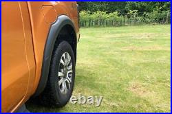 For Ford Ranger T7 Super Cab Wheel Arch Extensions Slim Wheel Arches 2016-2019