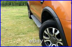 For Ford Ranger T7 Super Cab Wheel Arch Extensions Slim Wheel Arches 2016-2019
