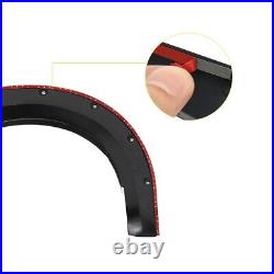 For Ford Ranger T8 2019-2022 Matte Black Wheel Arches Extensions Kit PARK ASSIST