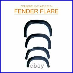 For Mercedes Benz X-class X Class 2017-ON FENDER FLARE Kit WHEEL ARCH Matt Black
