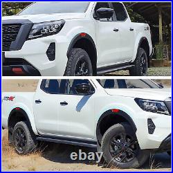 For Nissan Navara Np300 D23 2015-2023 Matte Black Wheel Arch Fender Flares Kit