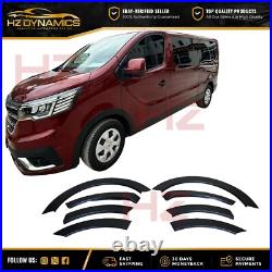 For Renault Trafic 2022+ Wheel Arch Trims Matte Black Fender Flares Upgrade Uk