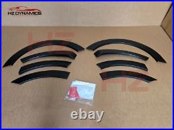 For Renault Trafic 2022+ Wheel Arch Trims Matte Black Fender Flares Upgrade Uk