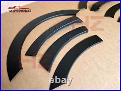 For Renault Trafic 2022+ Wheel Arch Trims Matte Black Fender Flares Upgrade Uk