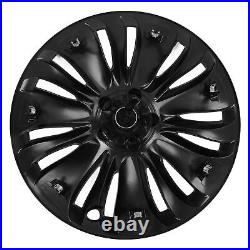 For Tesla Model Y Wheel Cover Caps 19 Inch Rim Hubcap Hub Cap Matt Black 4pcs