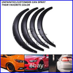 For VW Golf MK7 GTI MK6 MK5 4PC Fender Wheel Arches Flare Extension Flares Wide