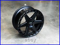 For Vw T5 T6 Supermetal Charger Matte Black 20 9j 5x120 Load Rated Alloy Wheel